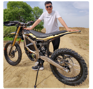 Kiváló minőségű Surron Ultra Bee Road Legal felnőttek 74V Tuning Surron Ultra Bee Plate Holder Surron Ultra Bee R Black