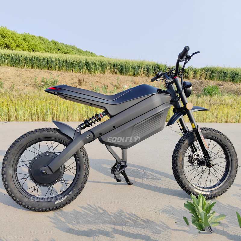 Coolfly C1 Superior Quality F/R Hydraulic Brakes EEC Dirt Bike 3000w Off Road Electric Bicycle for Adult