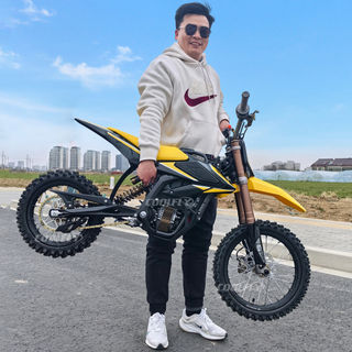 China fabrica Surron Electric Bike Hyperbee 5000W Ebike Surron Supermotos Dirtbike de alta velocidade 55km/h para adolescente