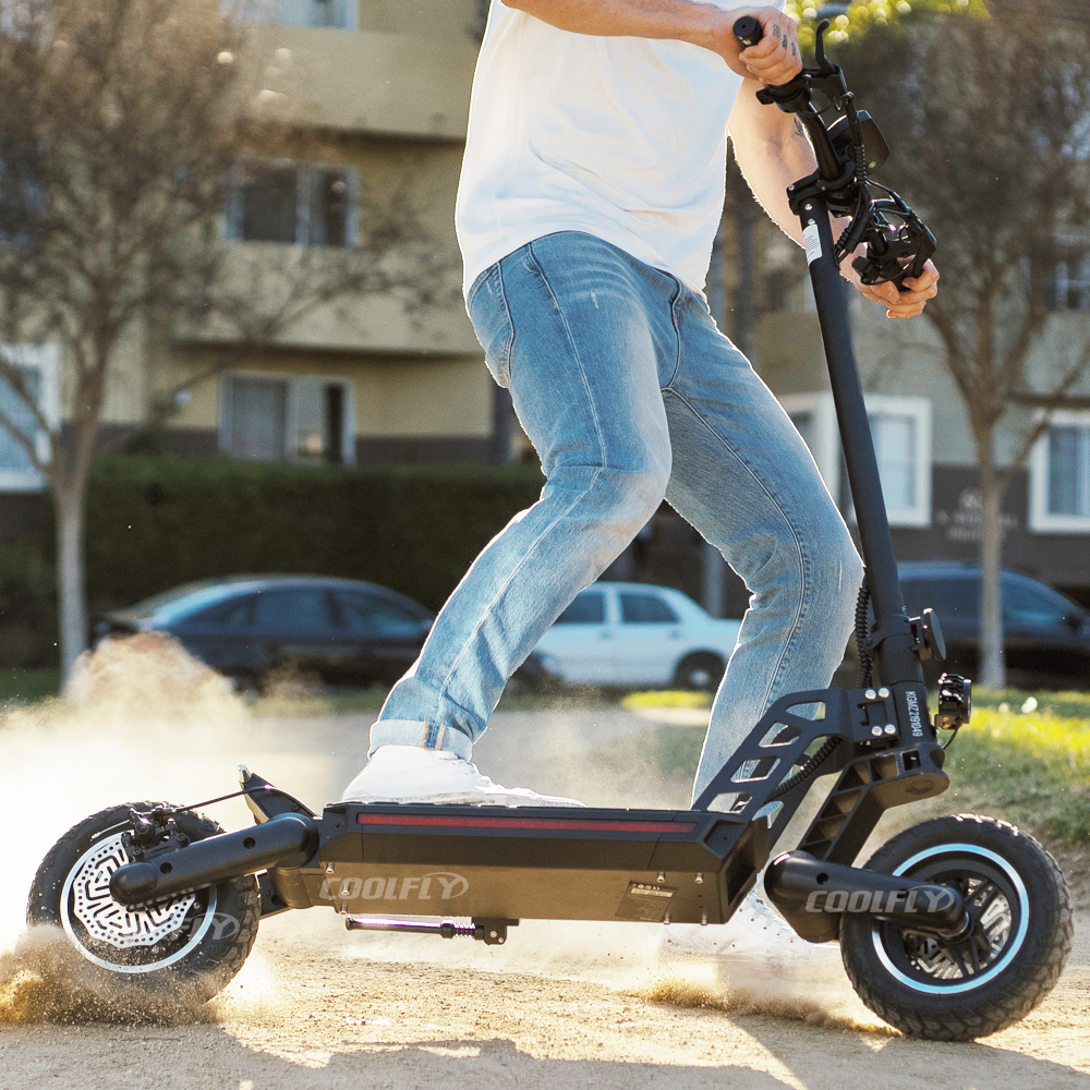 CF-D10-G2 48V 800-1200W Exquisite Wordmanship Light Offroad E-SCOOTER Single Motor Electric Scooter Foldable 