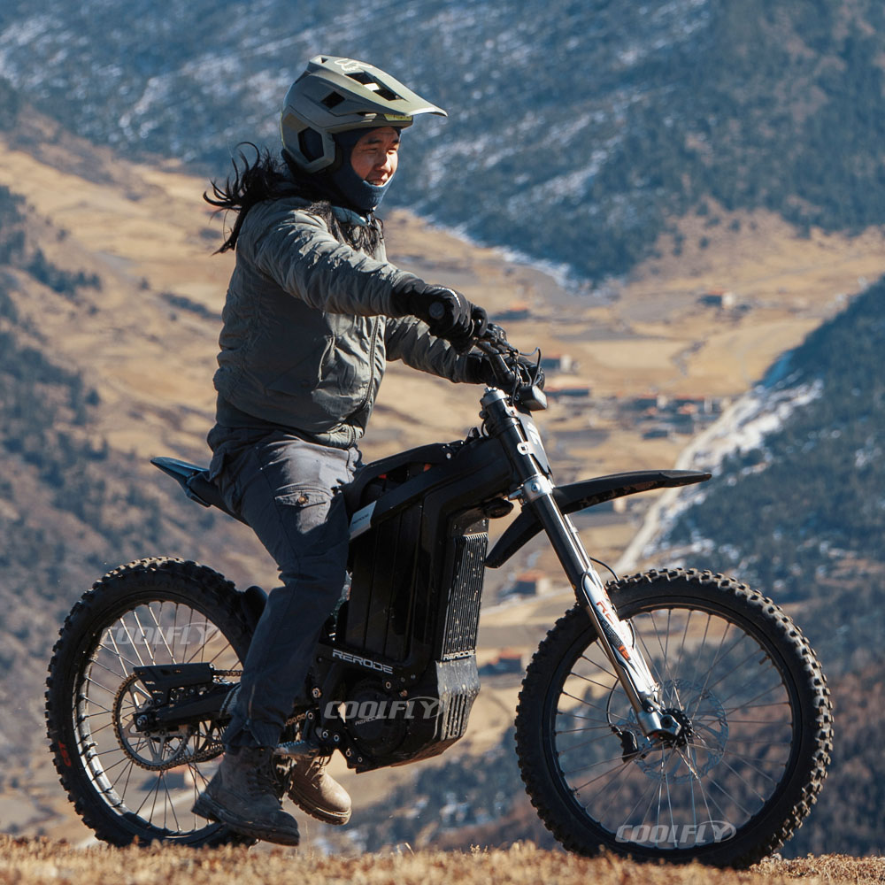 Rerode R1 Boa qualidade 72v Road Ebike 8000w Motocicleta 35AH Bicicleta elétrica da sujeira para adultos