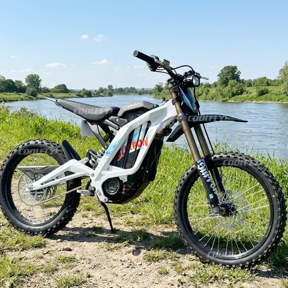 Surron Light Bee X Full Suspension 72V 10000W 35AH Electric Dirt Bike Sport Off Road Bicycle Electric Mountain Bike Gonped Sur Ron E Bike