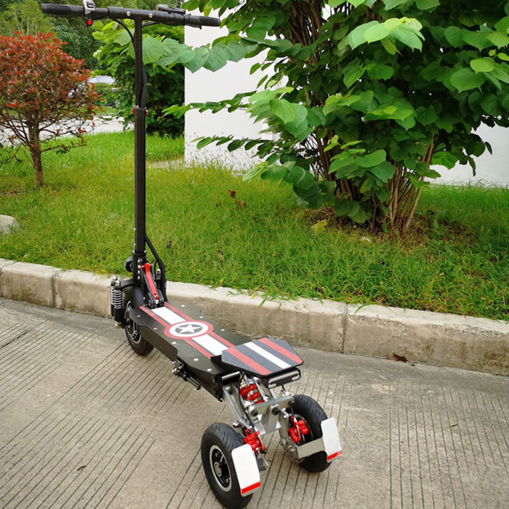CF-T10-1B Mini scooter elettrico pieghevole 36V 48V Scooter elettrico 500w 800w 1000w Scooter elettrico a tre ruote con CE per il commercio all'ingrosso