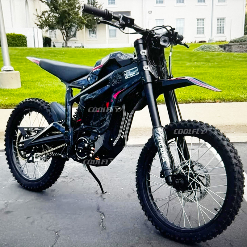 Legújabb elem Talaria Sting MX5 Pro Erőteljes nyomaték és Intand Speed ​​Electric Dirt Bike 72V 40ah Electric off Road Bike