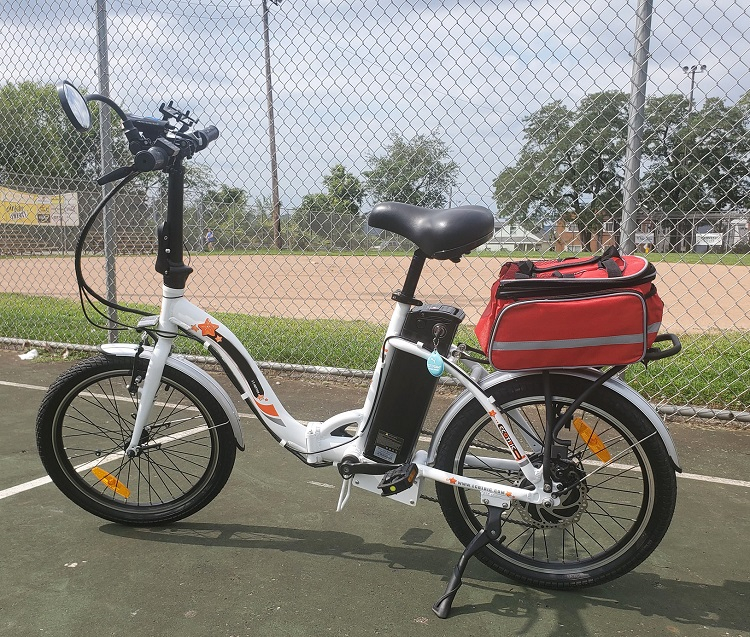אופניים חשמליים STARFISH20 סיטי עם רומנטי