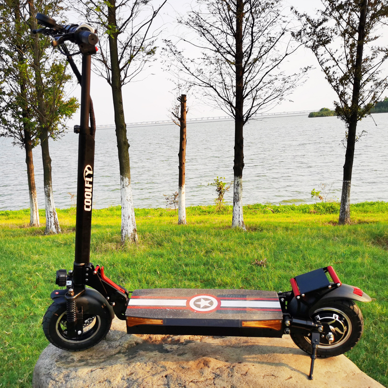 CF-D10-1A Factory price 48v 500w 800w 1000w single motor 2 wheel max speed 45km/H long range fast power electric scooter for adults CE