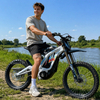 Sur Ron Light Bee X 2026 New Listing 72V 35AH 10000W Surron Electric Dirt Bike with Full Suspension CDSM Sur-ron