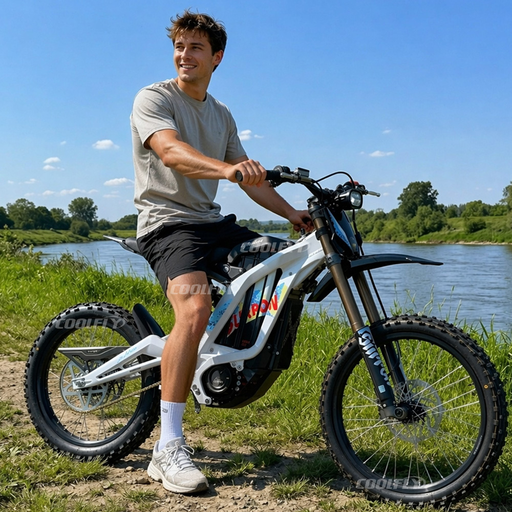 Sur Ron Light Bee X 2026 New Listing 72V 35AH 10000W Surron Electric Dirt Bike with Full Suspension CDSM Sur-ron