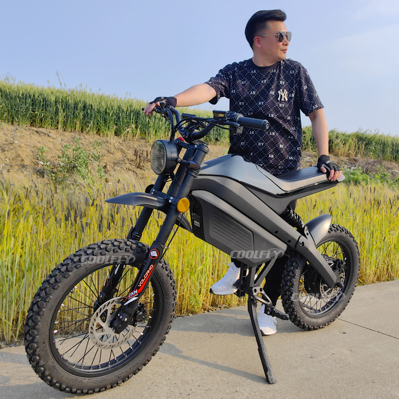 Most Popular E-dirt Cheap Bike 60v 48v 2000w 3000w Electric Full Suspension Electric Dirt Bike Motorcycle 3000w