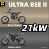 2025 Surron Ultra Bee 21kw Electric Road Bike CDSM Surron Ultra Bee Black Edition con espejos retrovisores 
